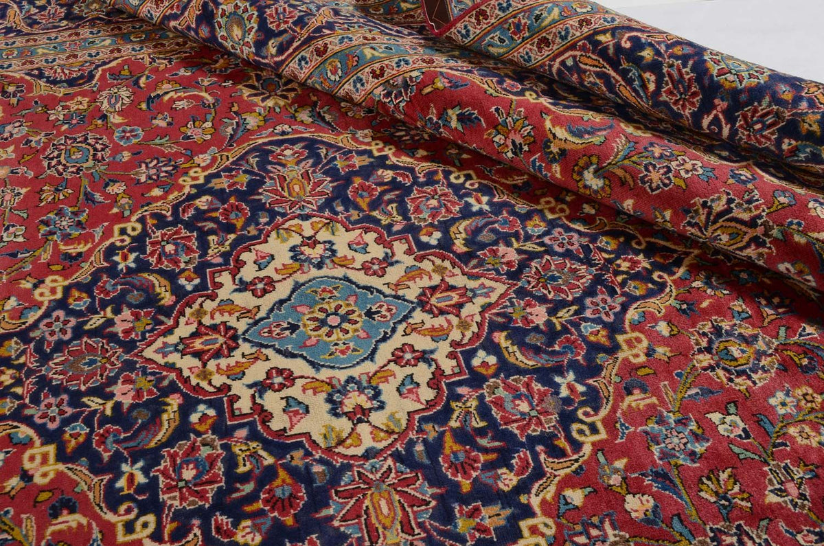 Perser Rug - Keshan - 344 x 243 cm - red