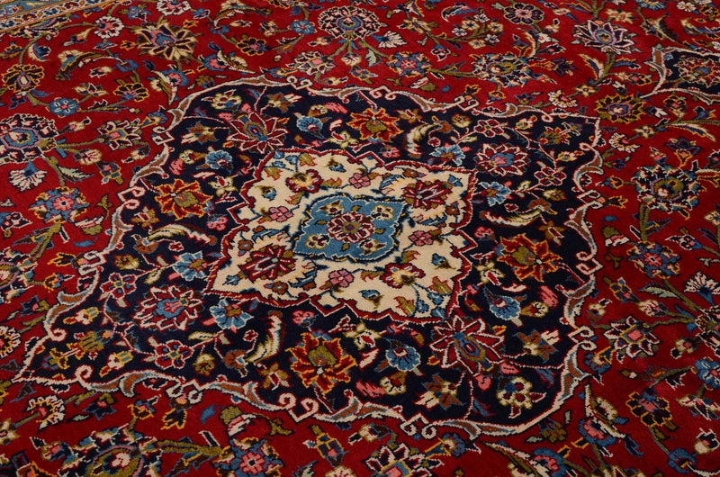 Perser Rug - Keshan - 365 x 253 cm - red