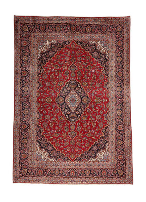 Perser Rug - Keshan - 342 x 246 cm - red