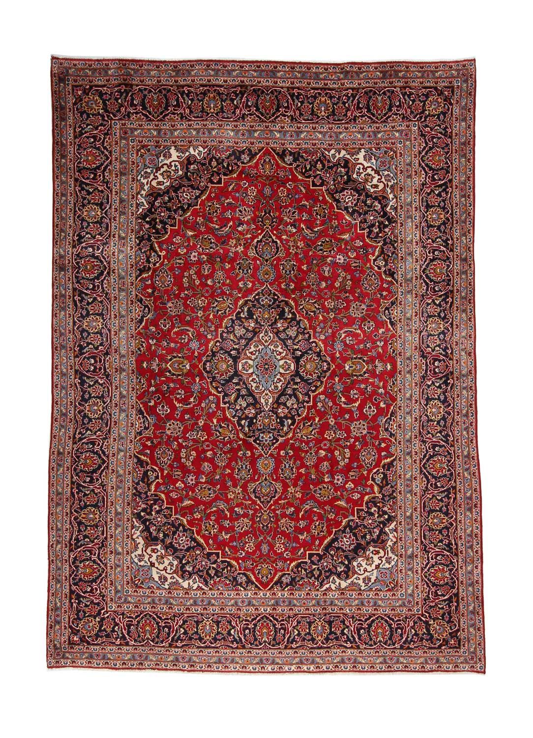 Perser Rug - Keshan - 342 x 246 cm - red