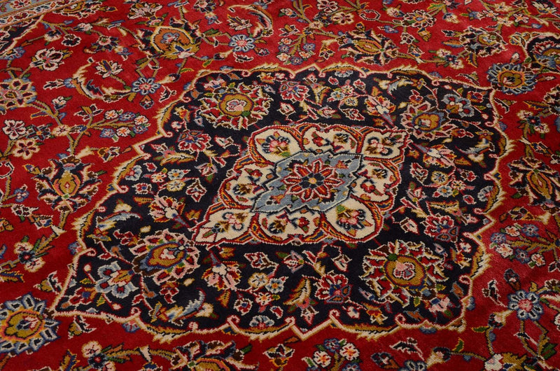 Perser Rug - Keshan - 342 x 246 cm - red