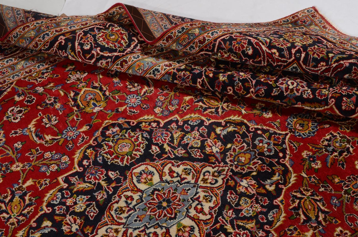 Perser Rug - Keshan - 342 x 246 cm - red