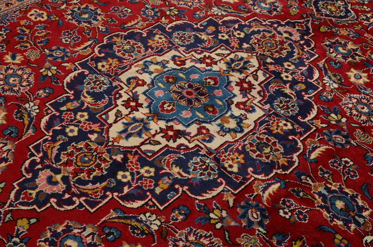 Perser Rug - Keshan - 328 x 237 cm - red