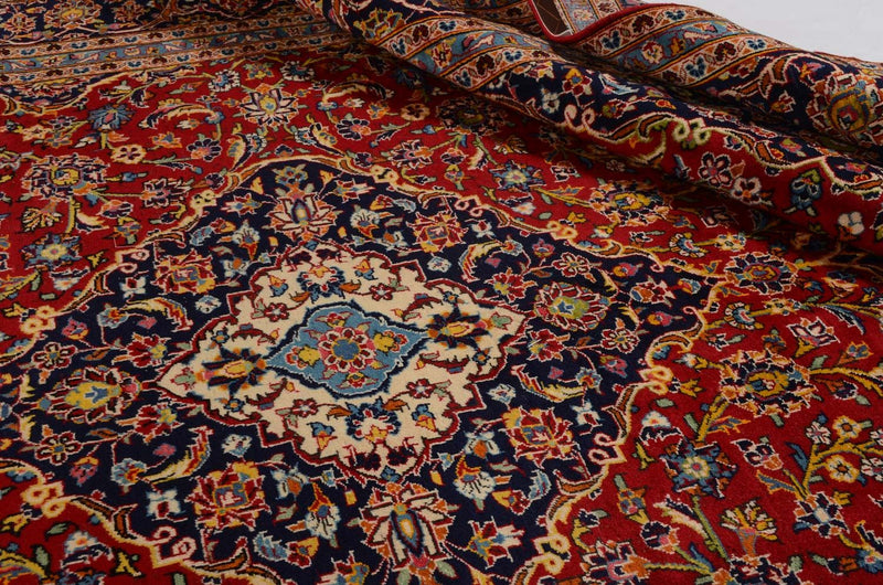 Perser Rug - Keshan - 358 x 246 cm - red