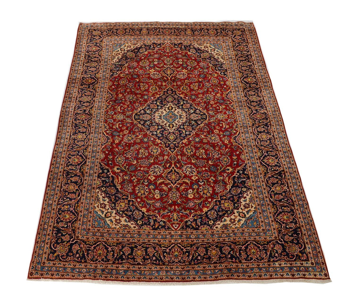 Perser Rug - Keshan - 358 x 246 cm - red