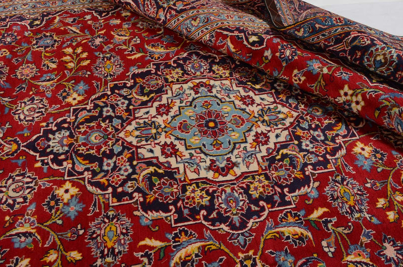Perser Rug - Keshan - 332 x 231 cm - red