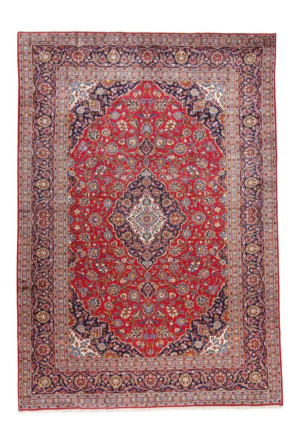 Perser Rug - Keshan - 349 x 246 cm - red