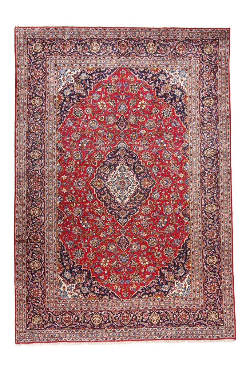 Perser Rug - Keshan - 349 x 246 cm - red