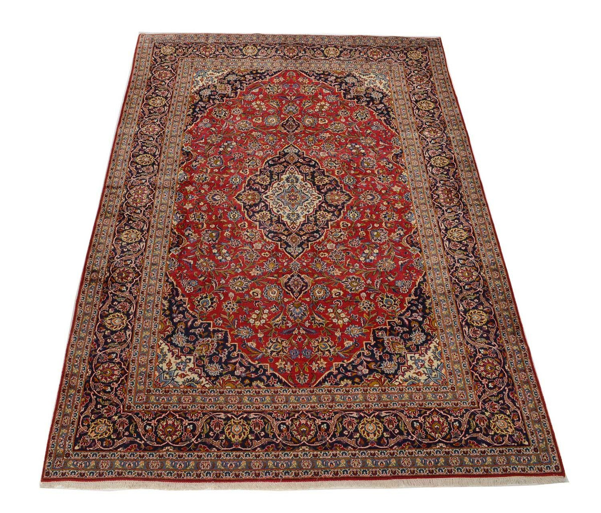 Perser Rug - Keshan - 349 x 246 cm - red