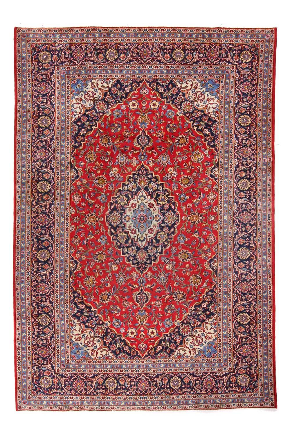Perser Rug - Keshan - 350 x 242 cm - red