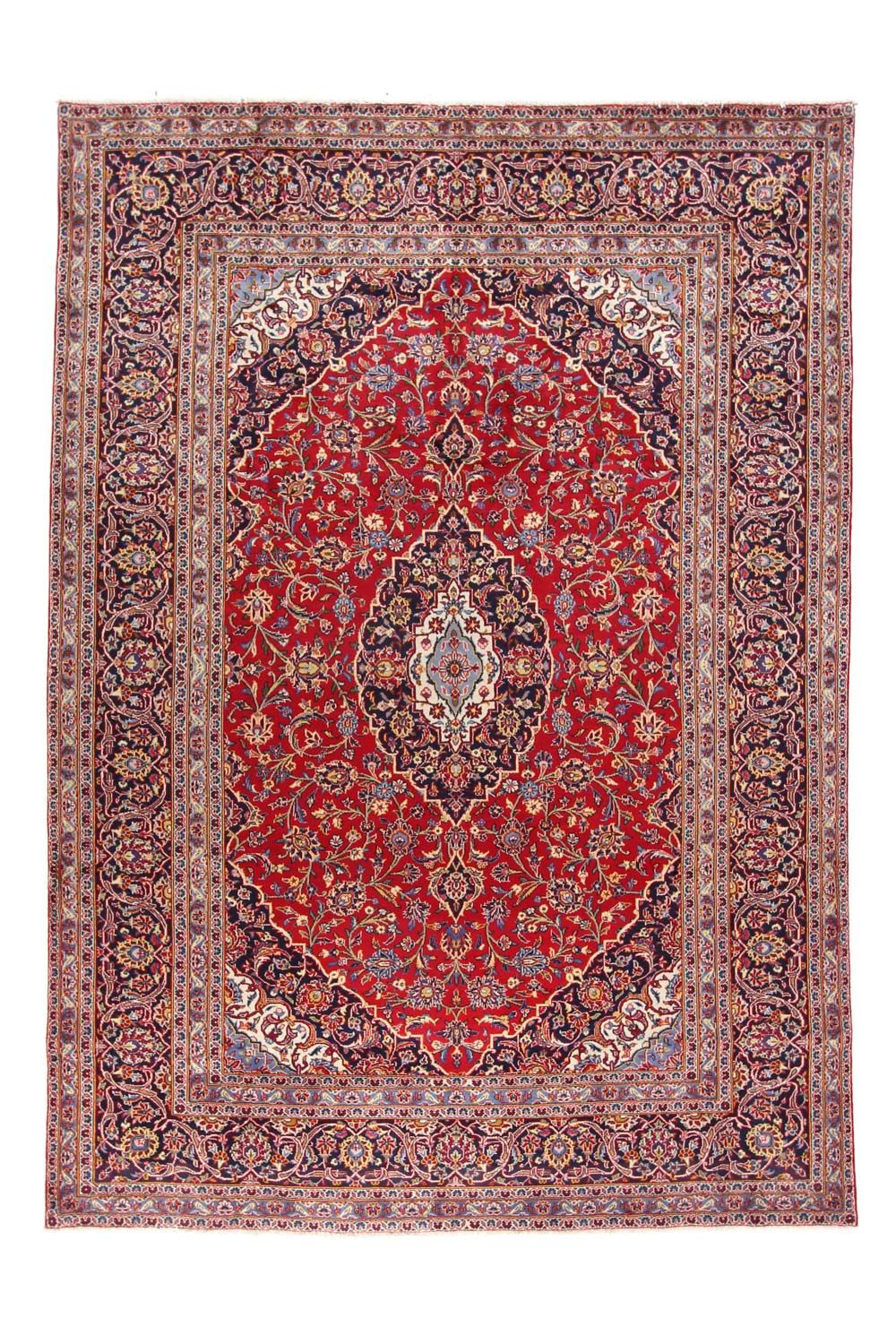 Perser Rug - Keshan - 336 x 241 cm - red