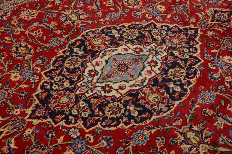 Perser Rug - Keshan - 336 x 241 cm - red