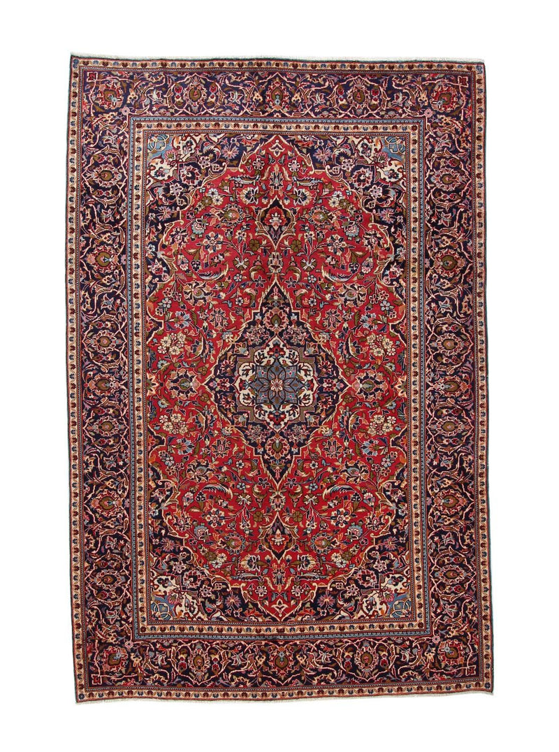 Perser Rug - Keshan - 295 x 192 cm - red