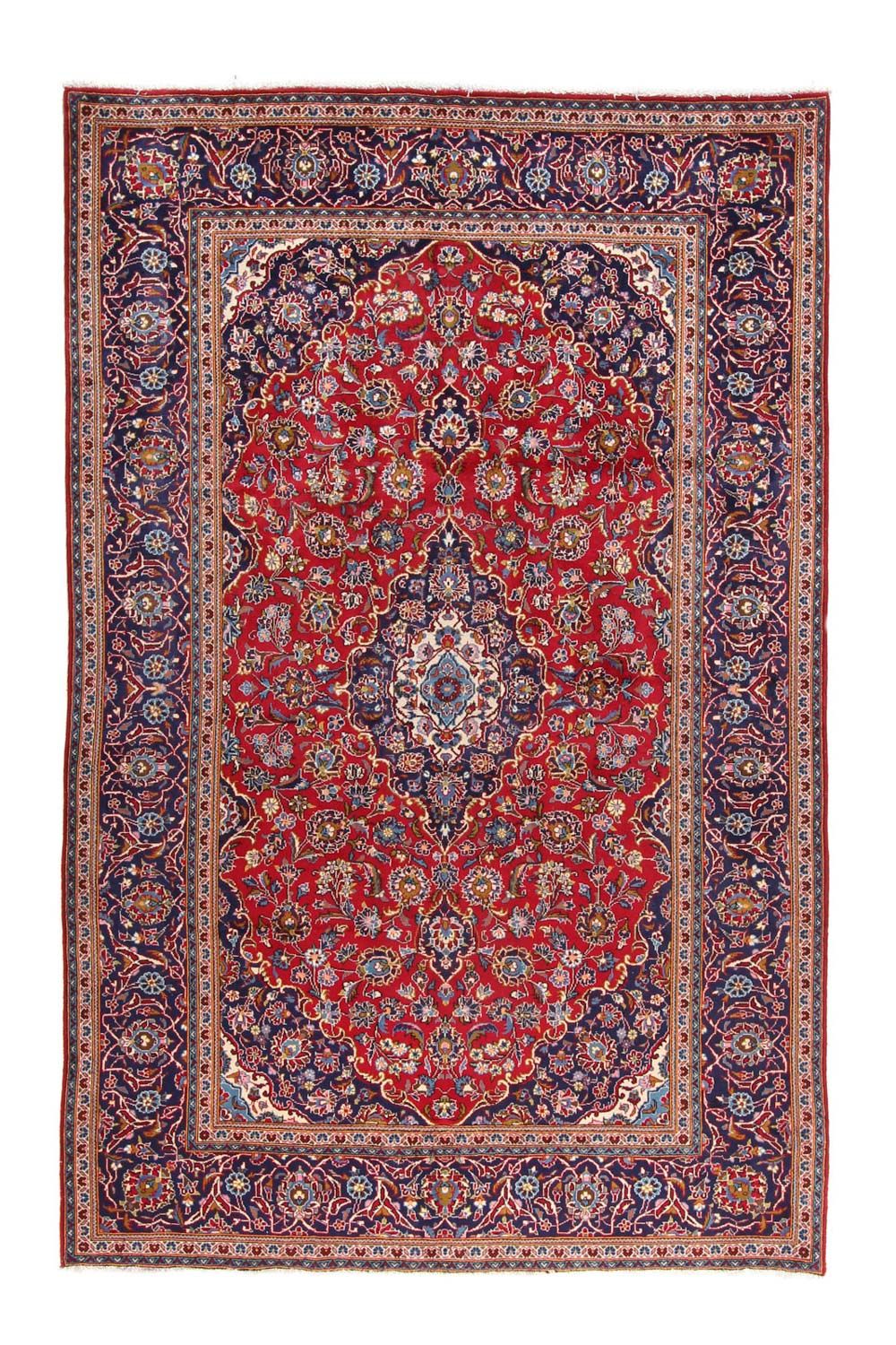 Perser Rug - Keshan - 305 x 198 cm - red