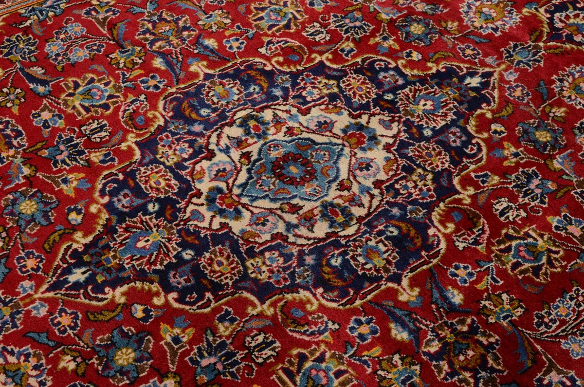 Perser Rug - Keshan - 305 x 198 cm - red