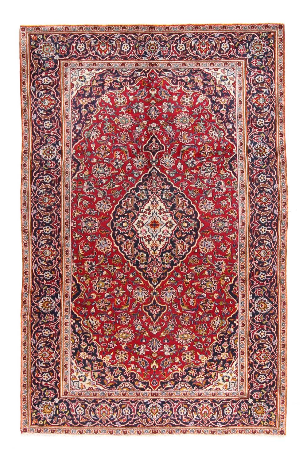 Perser Rug - Keshan - 299 x 194 cm - red