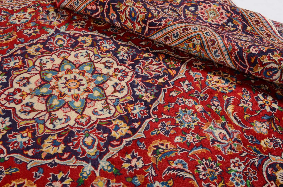 Perser Rug - Keshan - 297 x 200 cm - red