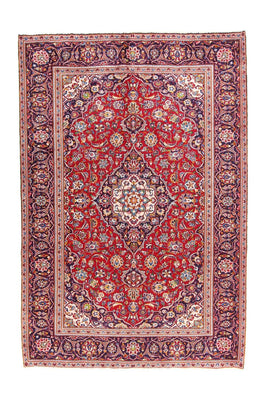 Perser Rug - Keshan - 290 x 195 cm - red