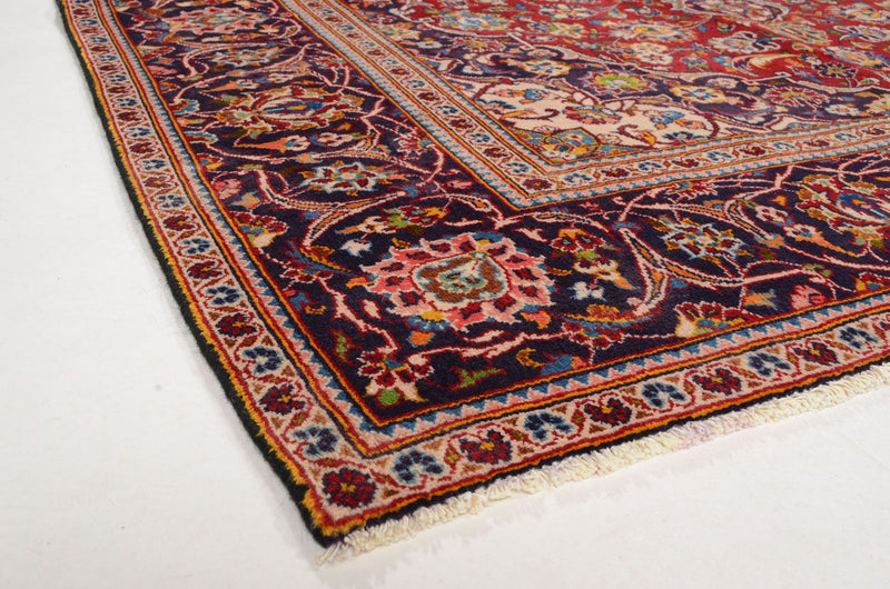Perser Rug - Keshan - 290 x 195 cm - red