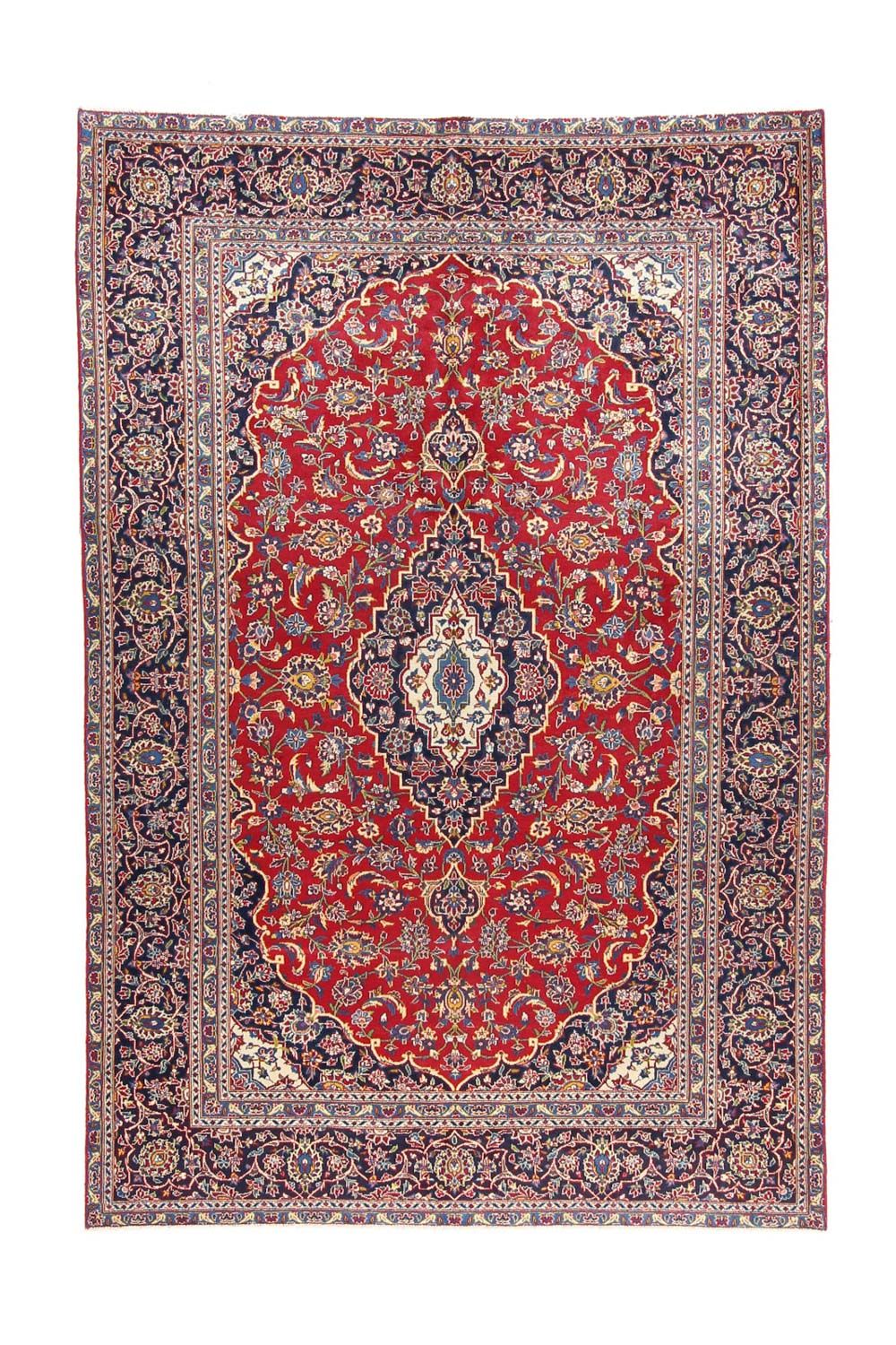 Perser Rug - Keshan - 286 x 194 cm - red