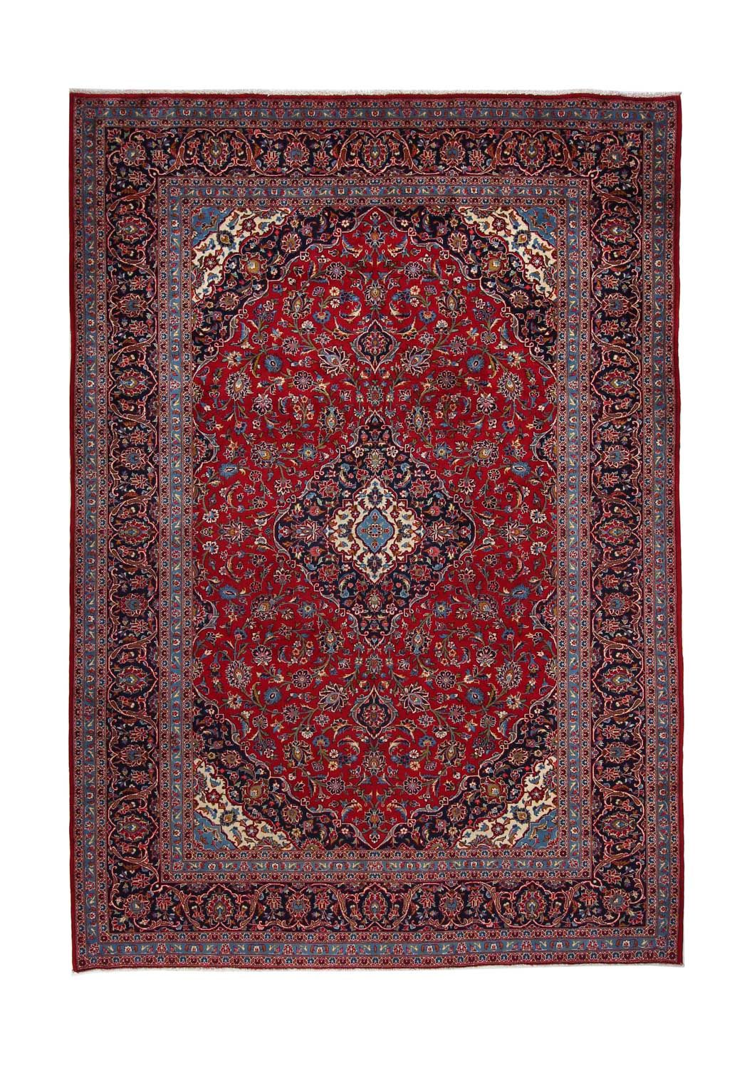 Perser Rug - Keshan - 352 x 246 cm - red