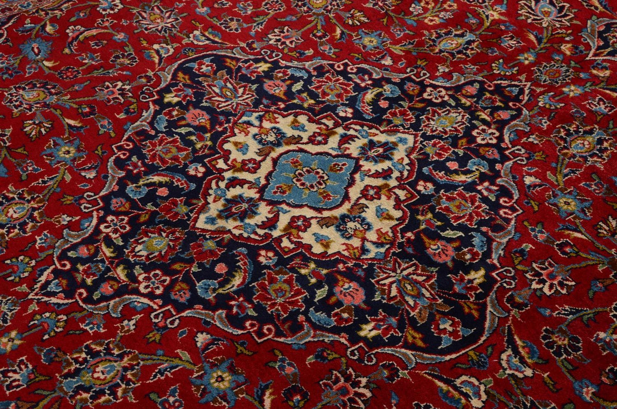 Perser Rug - Keshan - 352 x 246 cm - red