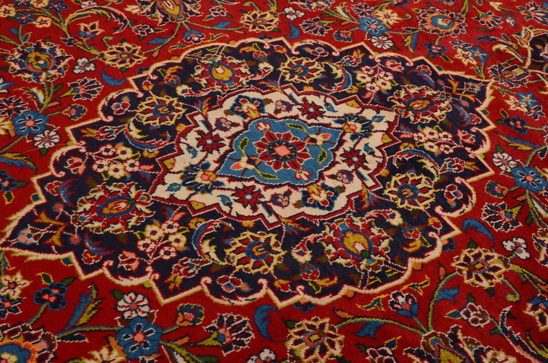 Perser Rug - Keshan - 357 x 245 cm - red