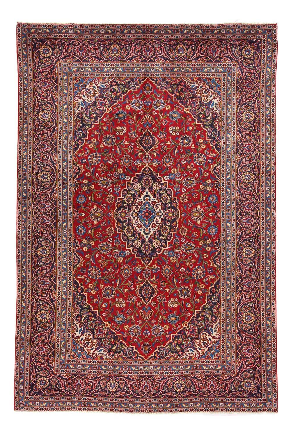 Perser Rug - Keshan - 368 x 247 cm - red