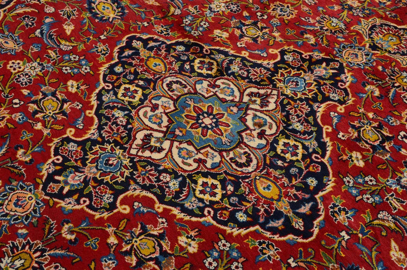 Perser Rug - Keshan - 360 x 255 cm - red