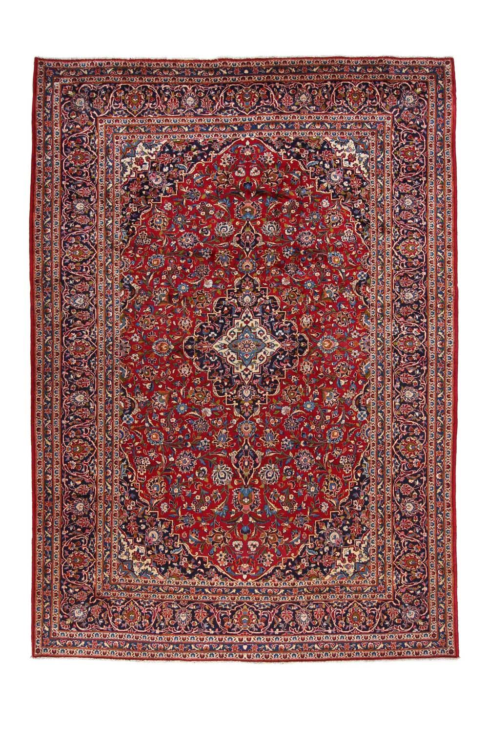 Perser Rug - Keshan - 365 x 258 cm - red