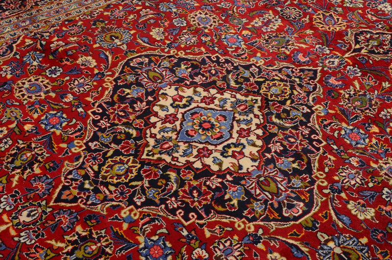 Perser Rug - Keshan - 400 x 291 cm - red