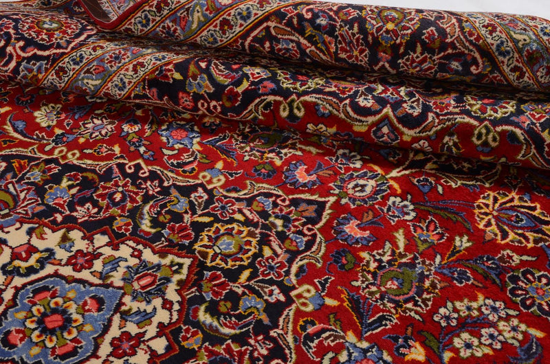 Perser Rug - Keshan - 400 x 291 cm - red