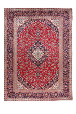 Perser Rug - Keshan - 398 x 293 cm - red