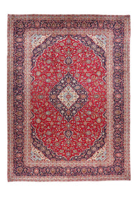 Perser Rug - Keshan - 398 x 293 cm - red