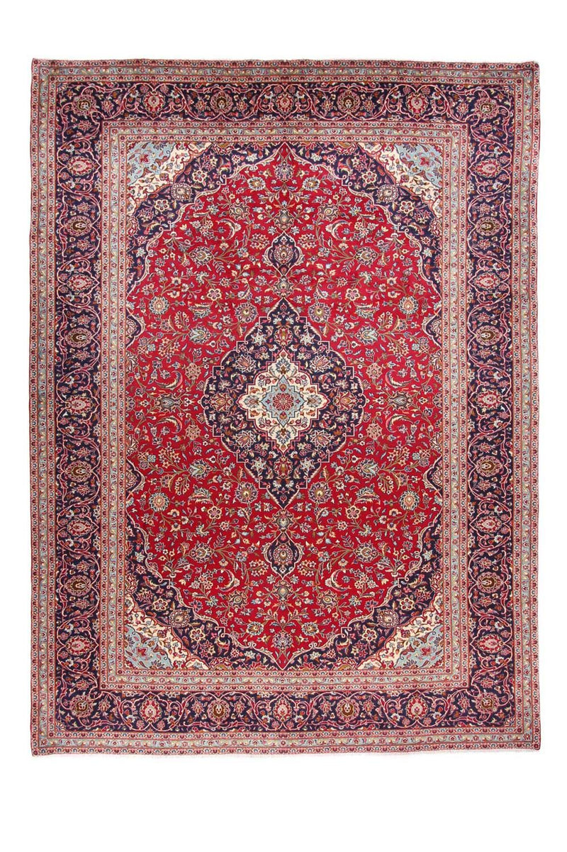 Perser Rug - Keshan - 398 x 293 cm - red