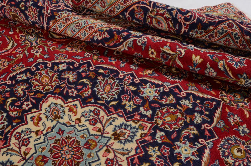 Perser Rug - Keshan - 398 x 293 cm - red