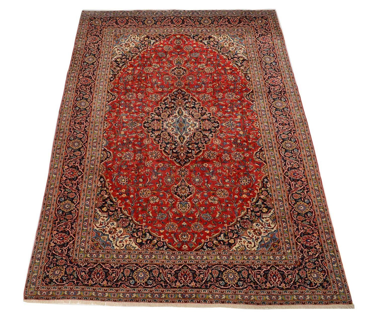 Perser Rug - Keshan - 414 x 292 cm - red