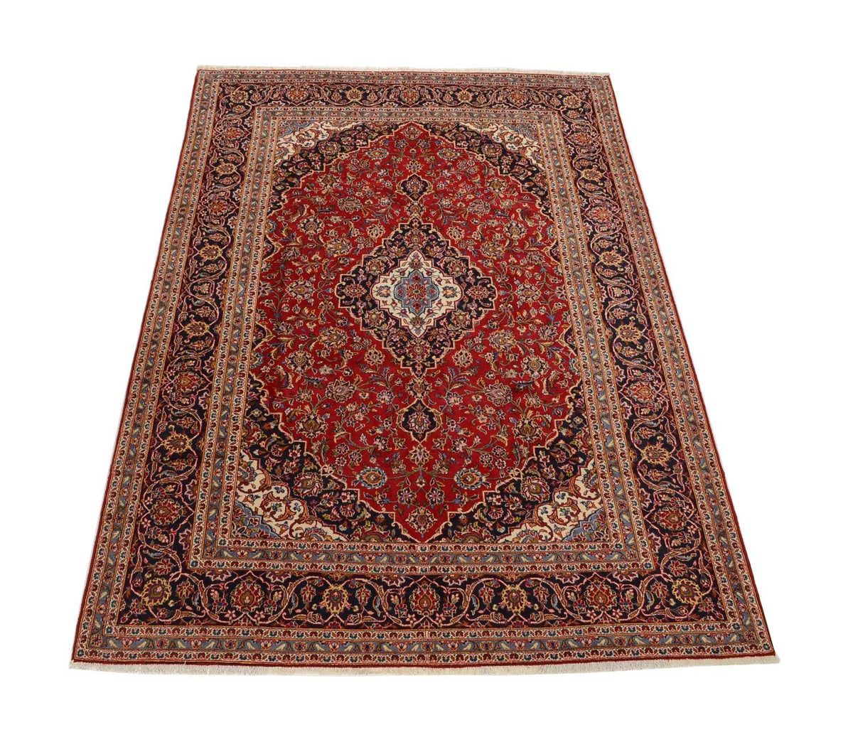 Perser Rug - Keshan - 347 x 240 cm - red