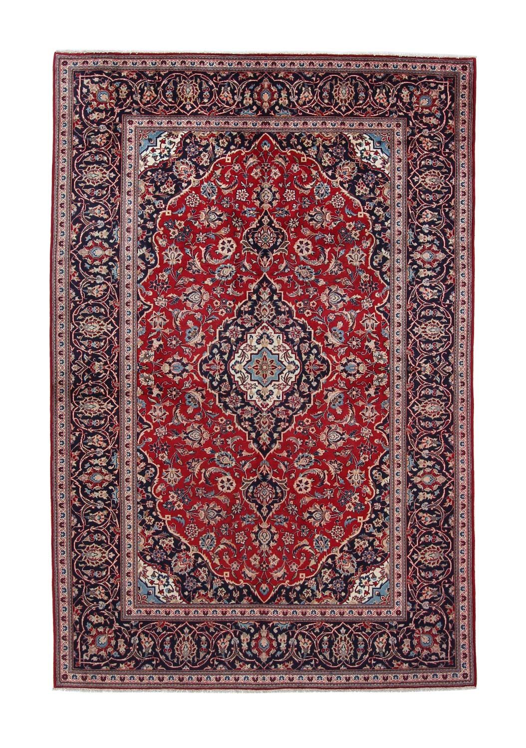 Perser Rug - Keshan - 297 x 195 cm - red