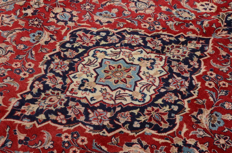 Perser Rug - Keshan - 297 x 195 cm - red