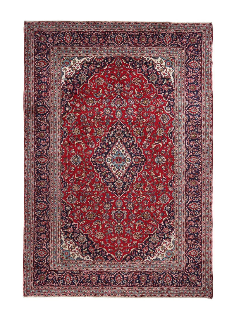Perser Rug - Keshan - 353 x 242 cm - red
