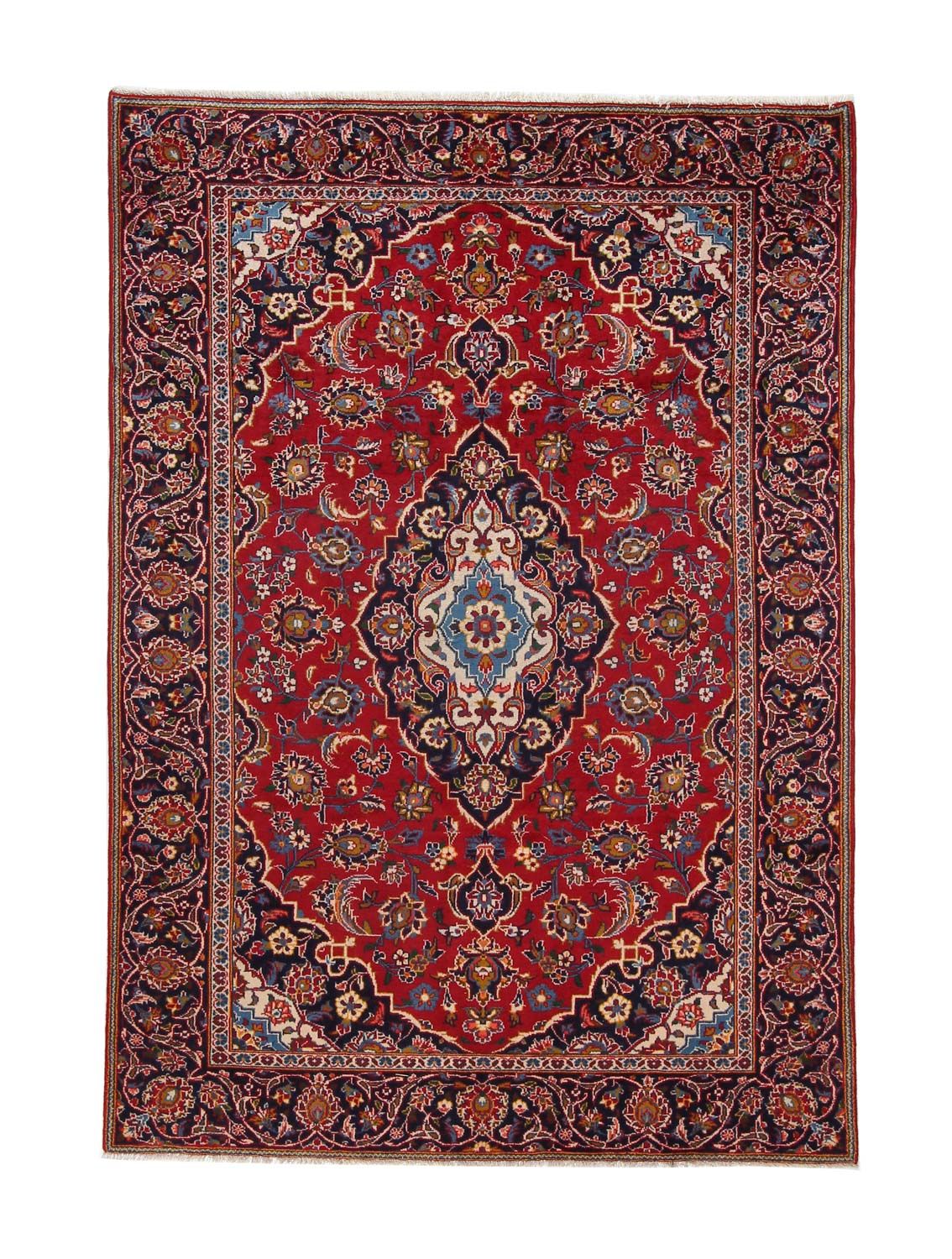 Perser Rug - Keshan - 261 x 180 cm - red