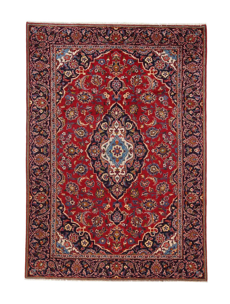 Perser Rug - Keshan - 261 x 180 cm - red