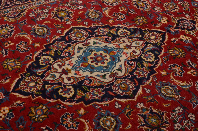 Perser Rug - Keshan - 261 x 180 cm - red