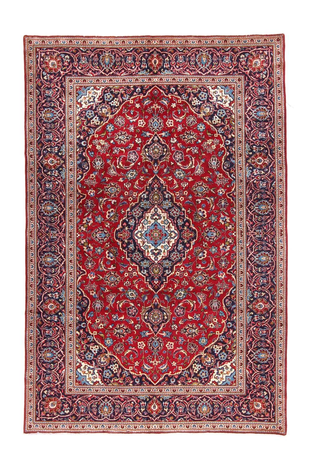 Perser Rug - Keshan - 303 x 202 cm - red