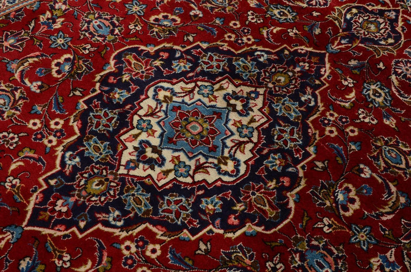 Perser Rug - Keshan - 303 x 202 cm - red