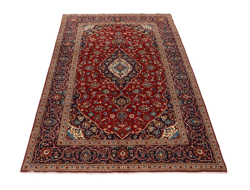 Perser Rug - Keshan - 303 x 202 cm - red