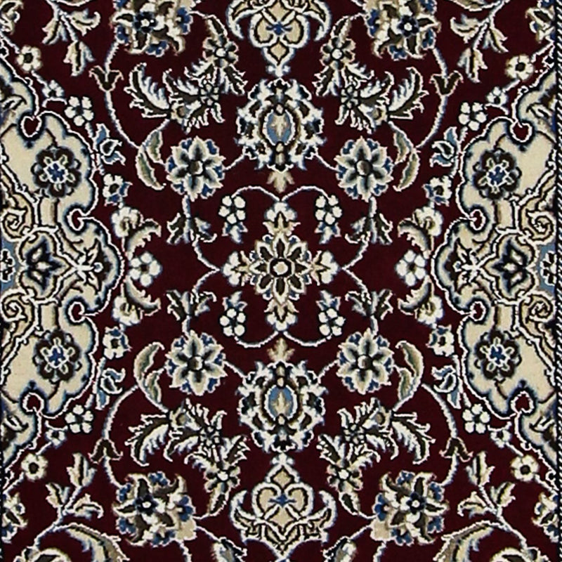 Runner Perser Rug - Nain - Royal - 197 x 62 cm - dark blue