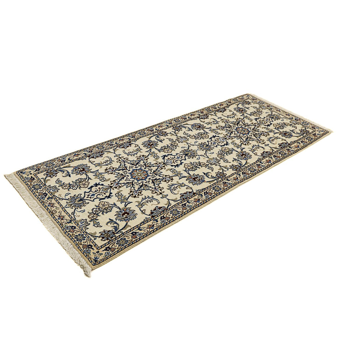 Runner Perser Rug - Nain - Royal - 198 x 80 cm - beige
