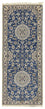 Runner Perser Rug - Nain - Royal - 198 x 83 cm - blue
